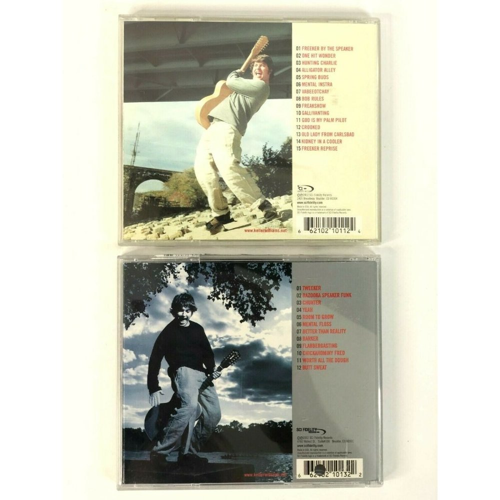 Keller Williams Laugh Dance Remix 2 CD Bundle 2002 Freaker Speaker Sci Fidelity - Picture 3 of 3